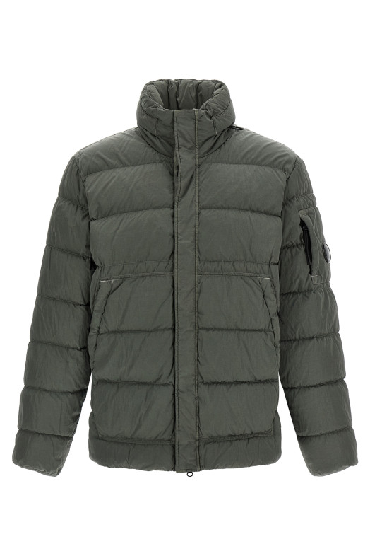 Removable hood down jacket Gray Removable hood down jacket Gray
