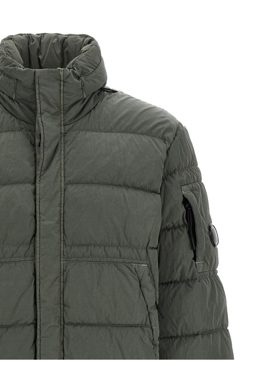 Removable hood down jacket Gray Removable hood down jacket Gray