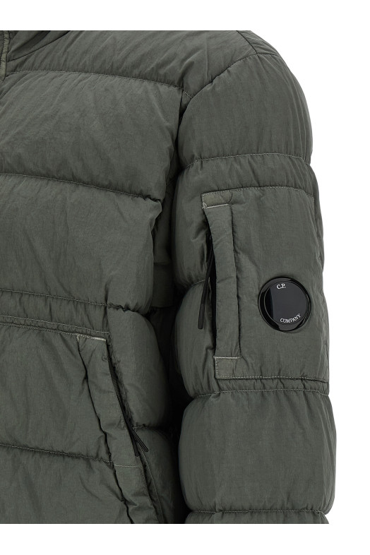 Removable hood down jacket Gray Removable hood down jacket Gray