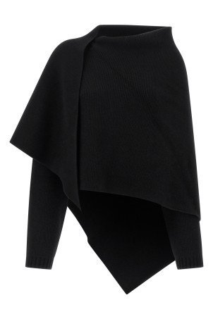 Кардиган-шаль Чорний ALBERTA FERRETTI A058066010555 Кардиган-шаль Чорний ALBERTA FERRETTI A058066010555