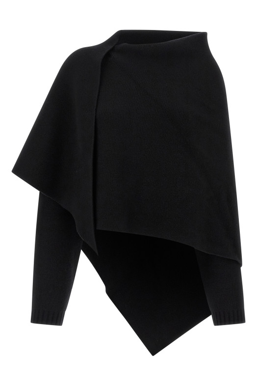 Кардиган-шаль Чорний ALBERTA FERRETTI A058066010555 Кардиган-шаль Чорний ALBERTA FERRETTI A058066010555