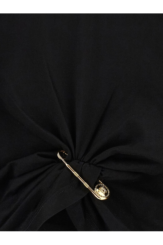 'Barocco' double layer T-shirt Black 'Barocco' double layer T-shirt Black