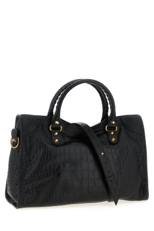 BALENCIAGA 'Le City Bag M' сумка для рук, черная 8230582AB091000 BALENCIAGA 'Le City Bag M' сумка для рук, черная 8230582AB091000