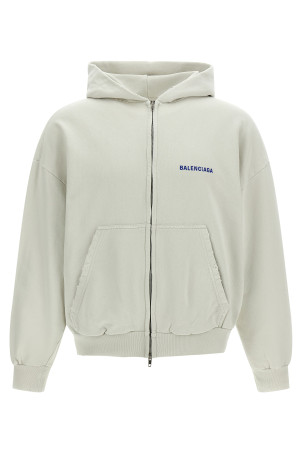 Худі «Balenciaga Back» Бежевий 803264TSVP18016 Худі «Balenciaga Back» Бежевий 803264TSVP18016