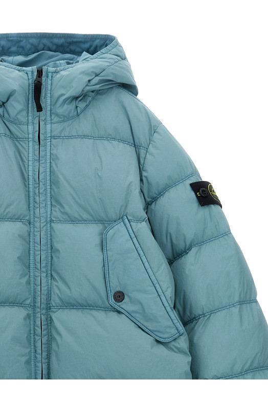 Dyed down jacket BLUE