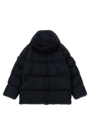 Фарбована куртка-пуховик Чорна STONE ISLAND JUNIOR K2S164100004S0A23V0029 Фарбована куртка-пуховик Чорна STONE ISLAND JUNIOR K2S164100004S0A23V0029