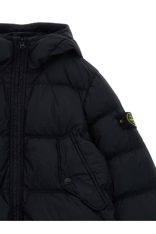 Dyed down jacket Black