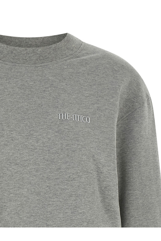 Draped mini dress Gray Draped mini dress Gray