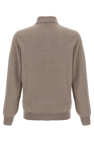 Cashmere polo shirt Beige Cashmere polo shirt Beige