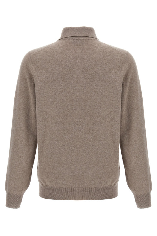 Cashmere polo shirt Beige Cashmere polo shirt Beige