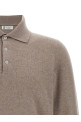 Cashmere polo shirt Beige Cashmere polo shirt Beige