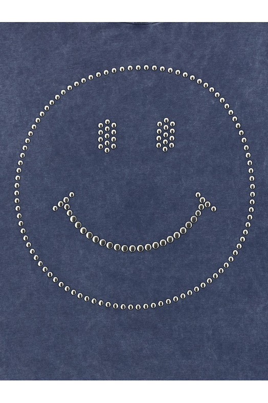 'Smiley®' T-shirt Blue