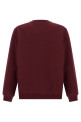 Techno cotton sweatshirt Bordeaux