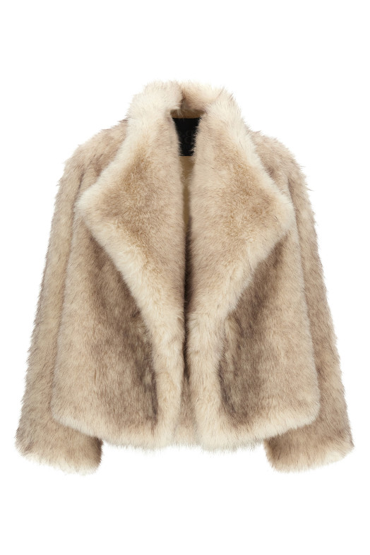 Искусственный мех короткая шерсть Бежевый SNOWYICE