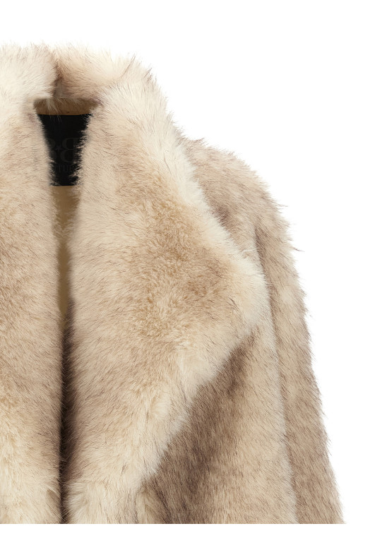 Искусственный мех короткая шерсть Бежевый SNOWYICE