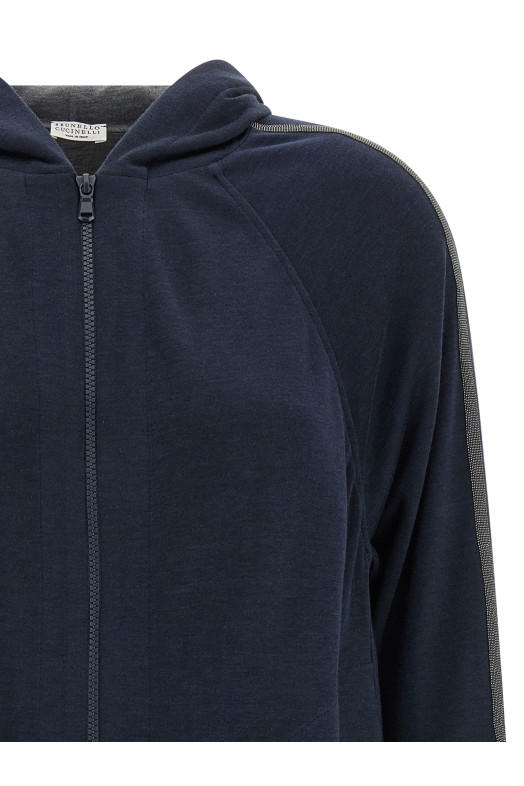 Monile hoodie Blue Monile hoodie Blue