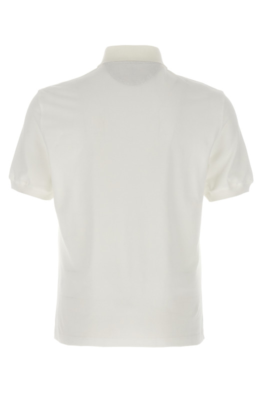 Piqué polo shirt White