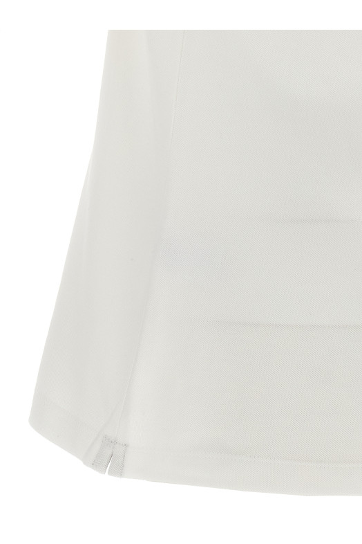 Piqué polo shirt White