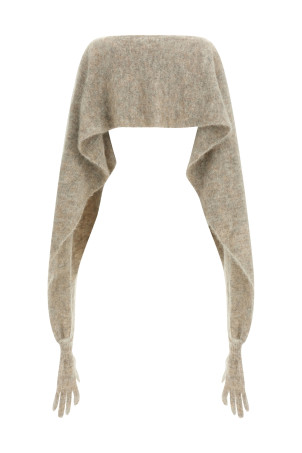 Glove cape Gray Glove cape Gray