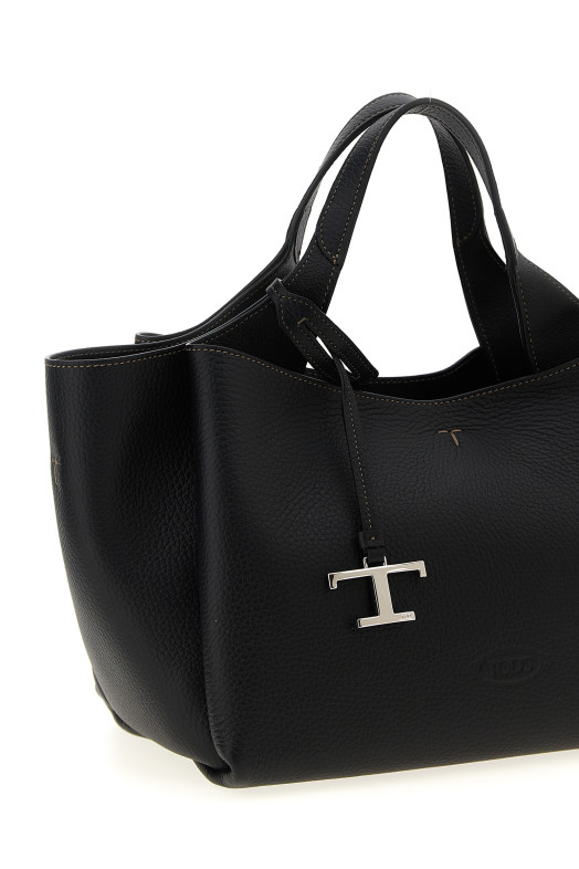 Міні шкіряна сумочка Чорна TOD'S XBWAPAFL100QRIB999 Міні шкіряна сумочка Чорна TOD'S XBWAPAFL100QRIB999