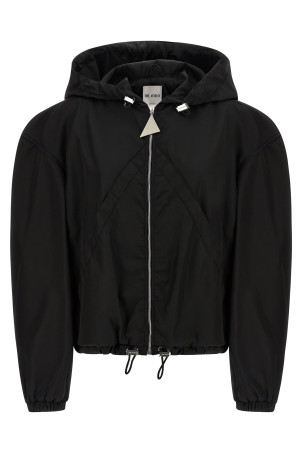 Куртка-бомбер з великим капюшоном Чорна THE ATTICO 251WCB00076100 Куртка-бомбер з великим капюшоном Чорна THE ATTICO 251WCB00076100