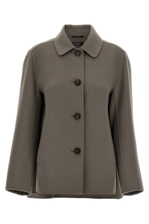 Накидка «Lily» серого цвета 2529046021600069