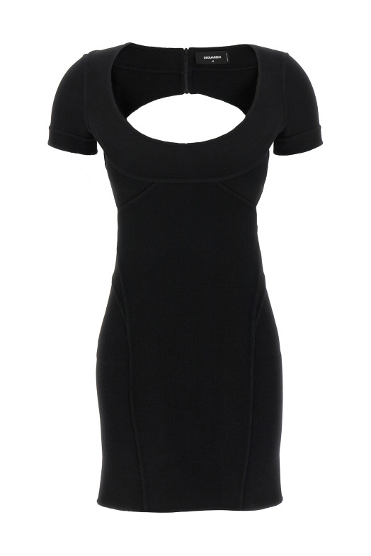 'Bodycon Cut Out' dress Black