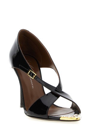 'Intrigo' sandals Black