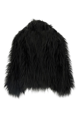 Eco fur long hair Black Eco fur long hair Black