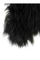 Eco fur long hair Black Eco fur long hair Black