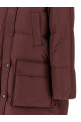 Куртка-пуховик «Shiny Zipper Pull» бордового кольору MG5019946CFS36
