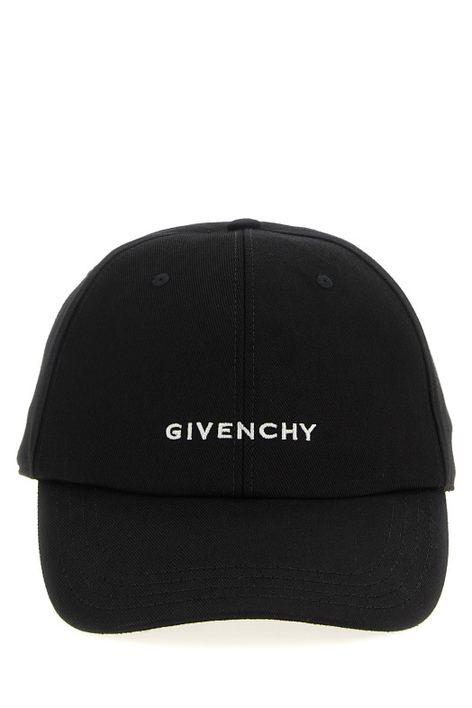 Кепка з вишитим логотипом Чорна GIVENCHY BPZ0BWP0C4001 Кепка з вишитим логотипом Чорна GIVENCHY BPZ0BWP0C4001