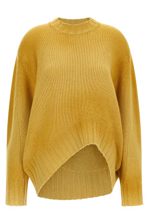 Светр з вишитим логотипом Жовтий THE ATTICO 251WCK00126198