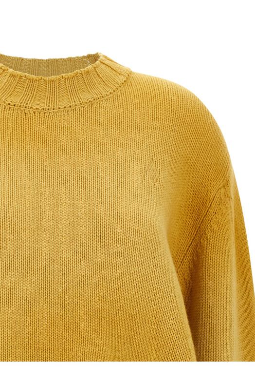 Светр з вишитим логотипом Жовтий THE ATTICO 251WCK00126198