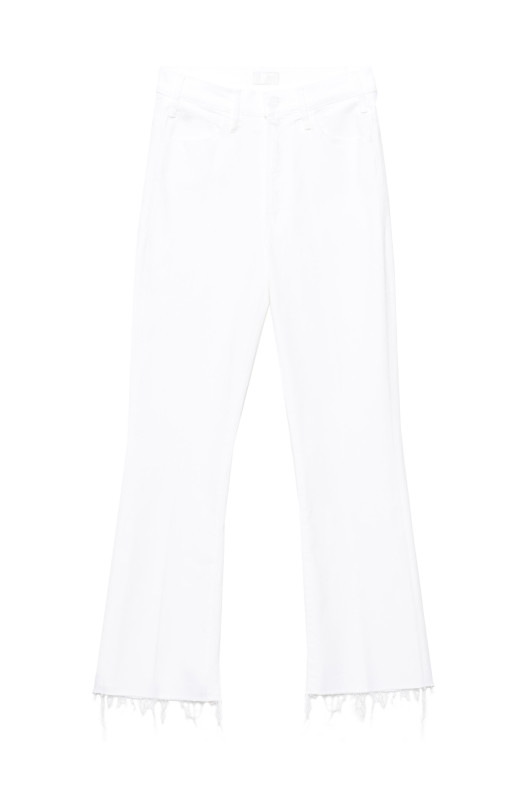 The Hustler Ankle Fray’ jeans White