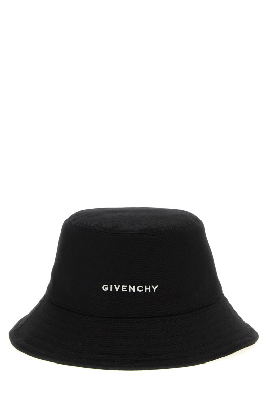 Капелюх-ковпак з вишитим логотипом, чорний GIVENCHY BPZ0BVP0C4001 Капелюх-ковпак з вишитим логотипом, чорний GIVENCHY BPZ0BVP0C4001