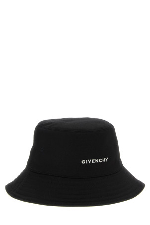 Капелюх-ковпак з вишитим логотипом, чорний GIVENCHY BPZ0BVP0C4001 Капелюх-ковпак з вишитим логотипом, чорний GIVENCHY BPZ0BVP0C4001