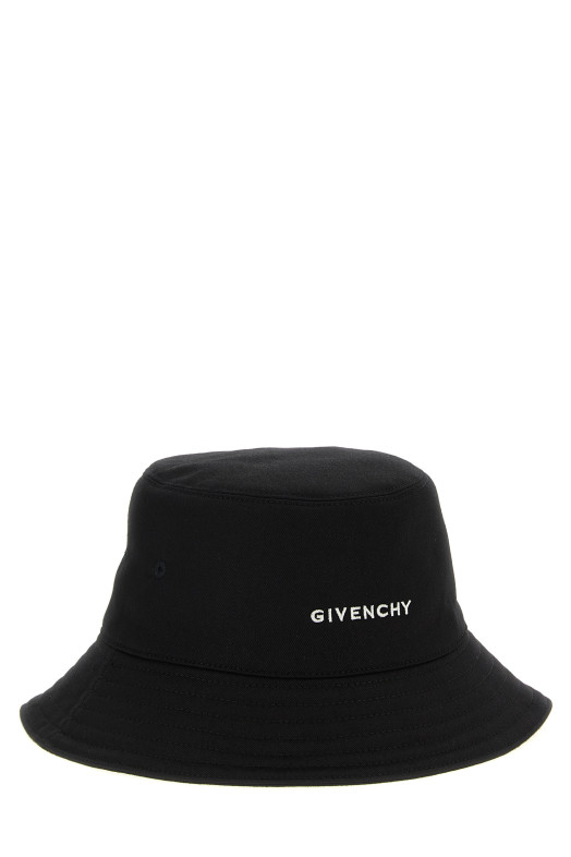Капелюх-ковпак з вишитим логотипом, чорний GIVENCHY BPZ0BVP0C4001 Капелюх-ковпак з вишитим логотипом, чорний GIVENCHY BPZ0BVP0C4001
