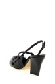 JIMMY CHOO 'Белинда' с открытой пяткой, черные BELINDASB70PATBLACK