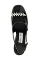 JIMMY CHOO 'Белинда' с открытой пяткой, черные BELINDASB70PATBLACK