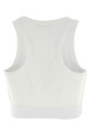 Майка Crop White GIVENCHY BW70FNR2Q3100