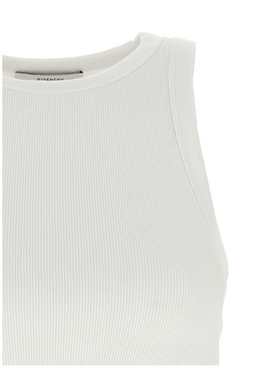 Майка Crop White GIVENCHY BW70FNR2Q3100