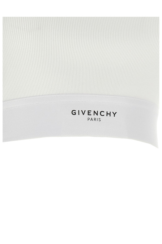 Майка Crop White GIVENCHY BW70FNR2Q3100