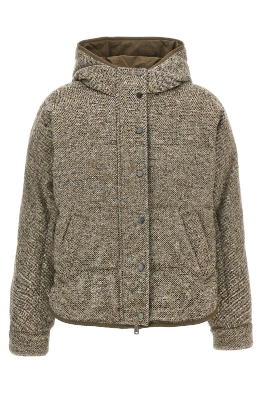 Reversible down jacket Multicolor