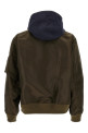 Hooded nylon bomber jacket Multicolor Hooded nylon bomber jacket Multicolor