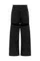 Cut-out jeans Black Cut-out jeans Black