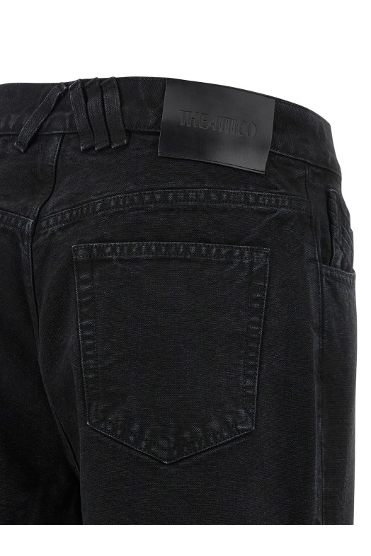 Cut-out jeans Black Cut-out jeans Black
