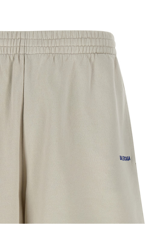 Бермуди «Balenciaga Back» бежевого кольору 826385TSVP18016 Бермуди «Balenciaga Back» бежевого кольору 826385TSVP18016