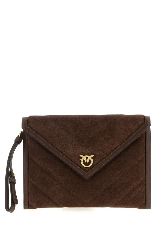 Suede clutch Brown Suede clutch Brown