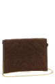 Suede clutch Brown Suede clutch Brown